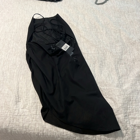 The Vivian Dress - Lioness Princess Polly black size 6 NWT - Picture 7 of 7